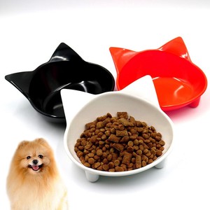 Pet-Feeding-Bowl-Cute-Cat-Shape-Food-Water-Container-Dish-Puppy-Non-slip-Feeder