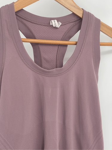 Athleta Tank Top Racer Back Women Small Pink Mauve - Picture 2 of 13