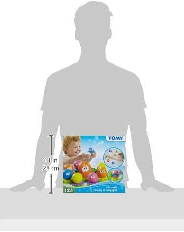 TOMY Toomies Octopals Number Sorting Baby Bath Educational Water Toddlers Toys - Picture 9 of 9