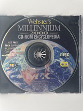 Webster's Millenium 2000 CD-Rom Encyclopedia Vintage
