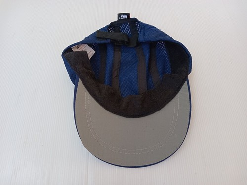 Vtg. 6 Panel Nike TAILWIND Hat Cap Navy Colorful Full Mesh White Swoosh - Picture 6 of 7
