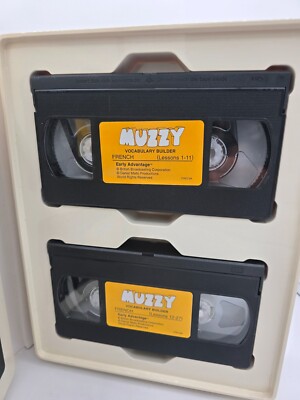 英語教材active basic communication VHS&カセット Muzzy BBC Language Course for Children French Early Advantage VHS