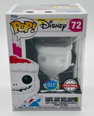 Funko POP Disney 72 Santa Jack Skellington Vinyl Figur DIY Special