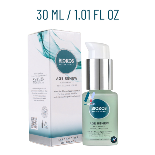 BIOKOS Age Renew Stemcell Collagen Serum Anti-Aging Wrinkle Revitalizing 2x30ml - Picture 3 of 23