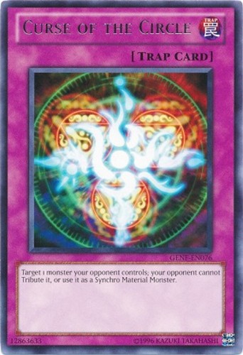 Curse of the Circle GENF-EN076 Silver Rare Yu-Gi-Oh Card (U) New - Picture 2 of 3