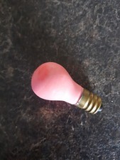 VTG Pink Light Bulb Collectible Eraser FREE COMBINED SHIPPING