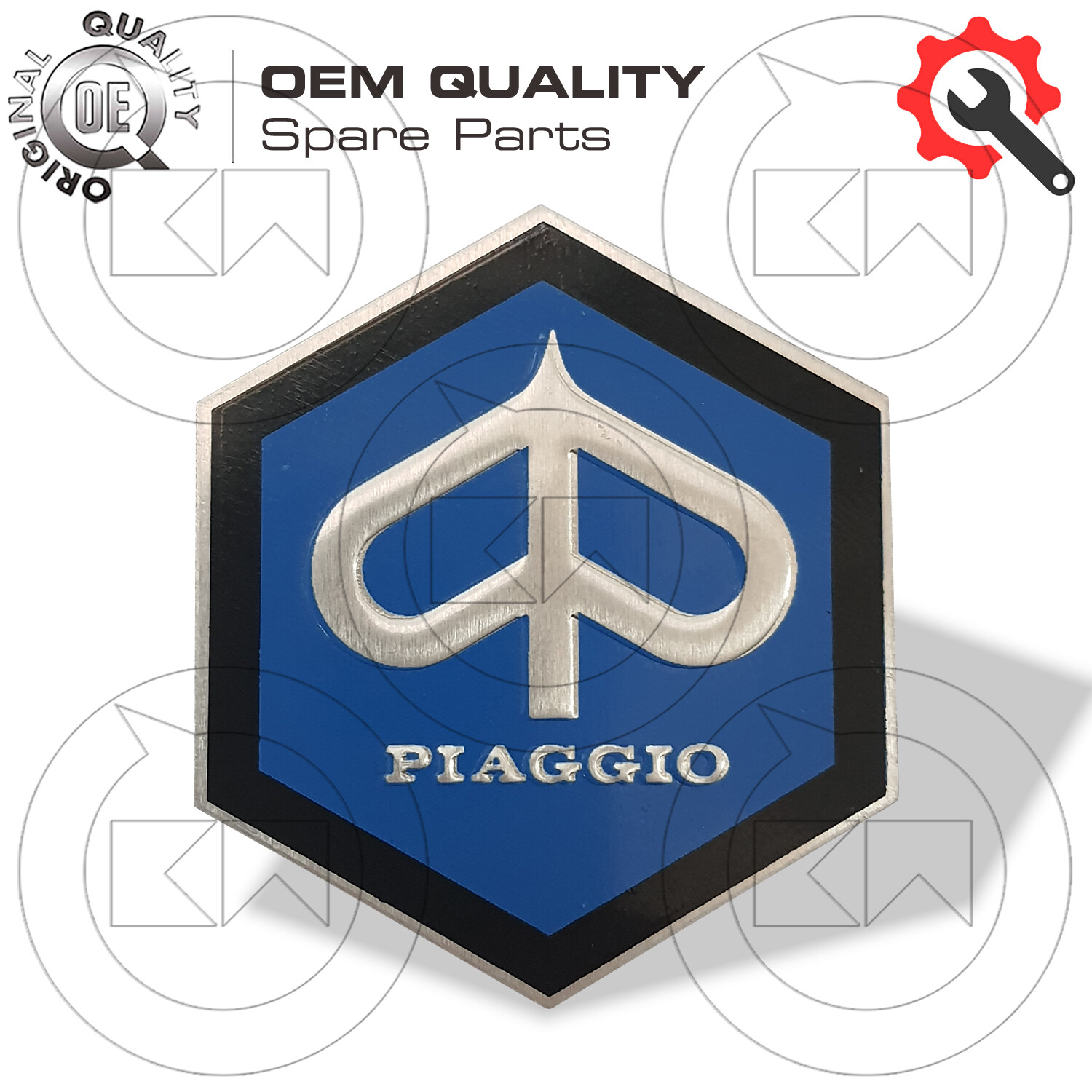 SCUDO ADESIVO ESAGONALE PIAGGIO VESPA SPRINT VELOCE 150
