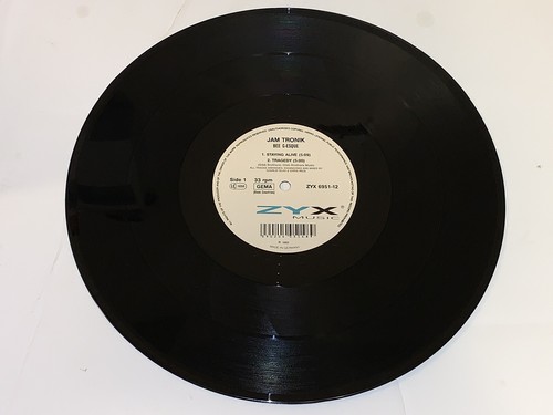 12" Vinyl ZYX Label How Deep Is Your Love Jam Tronik. Bee G Esque vinyl record - Picture 6 of 19
