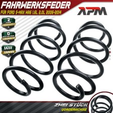 2x Federn Fahrwerksfeder Vorderachse für Ford S-Max WA6 1.6L 2.0L 2006-2014