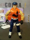 GI JOE ~  1992 CUTTER ~UNCRACKED ELBOWS ~ 100% COMPLT & CARD ~ D.E.F. DEF NAVY
