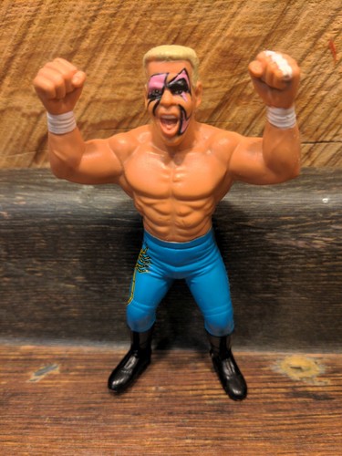 STING - WCW WRESTLING - VINTAGE 1990 GALOOB 5 FIGU...