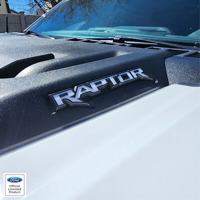 2021-2026 Ford Raptor F150 Hood Cowl Inlay - Comes In Pair Vinyl Decals F-150