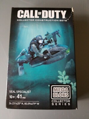 New Mega Bloks Call Of Duty Seal Specialist 41 Pieces