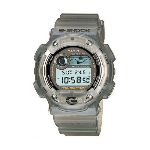 MONTRE RARE 1998 Casio G-Shock PÊCHEUR HOMME EN FUMÉE DW8600MS8T COMME NEUF  - Photo 1/3