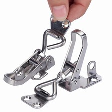 2X Marine Adjustable Clamp Hatch Hinge Stainl...