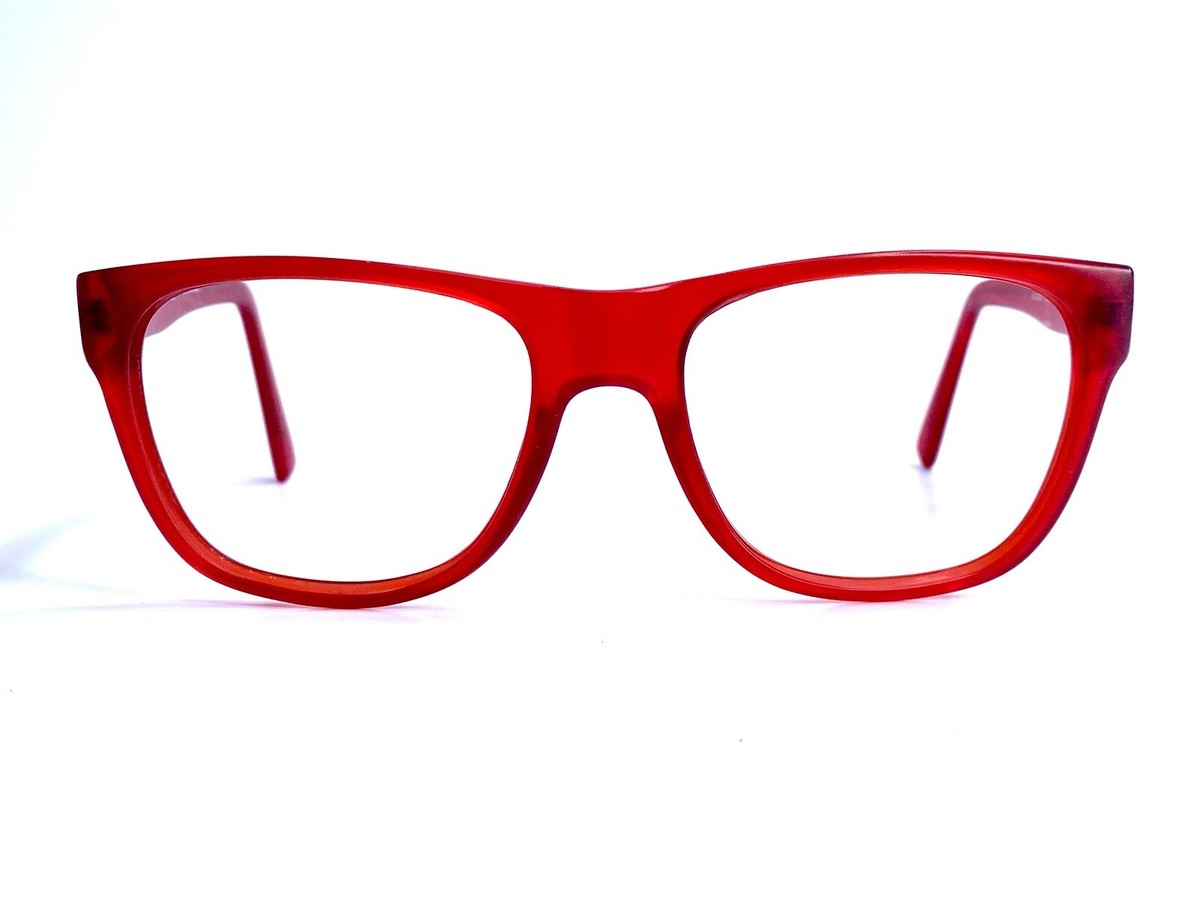Armani Exchange AX Red Clear Cat Eye Square Glasses AX4008 8027/11