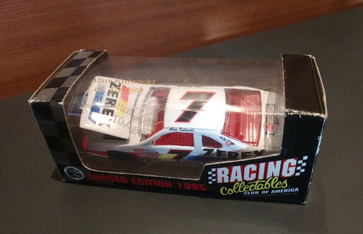 1995 RACING COLLECTABLES™ ALAN KULWICKI #7 ZEREX 1/64 1992 FORD 1