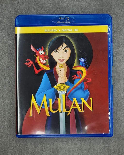 Mulan Disney Animated Classic Movie Blu Ray Digital Hd Slipcover 16 For Sale Online Ebay