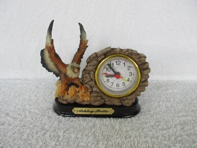 LOVELY~~Ashley Belle  Eagle Design Quartz Alarm Clock ~~L@@K!!