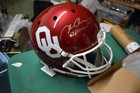 OKLAHOMA SOONERS HEISMAN GEWINNER 69 STEVE OWENS SIGNIERTER HELM IKONENZERT