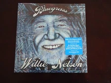 Willie Nelson Bluegrass LP (2023) NEW Blue Vinyl