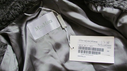 New MAX MARA Runway Mantello Alpaca,Wool Coat/Jacket IT 42,US 6-8,S-M,GB 10. - Picture 10 of 12