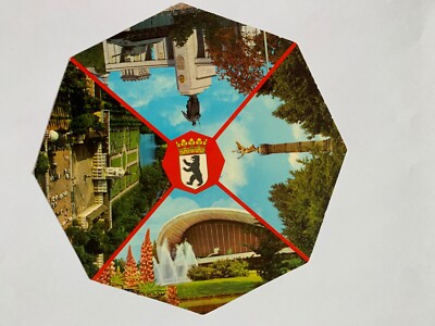 Postkarte Berlin : Sowjetisches Ehrenmal,Kongresshalle, Charlottenburger Schloß