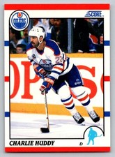 1990-91 Score - #199 Charlie Huddy
