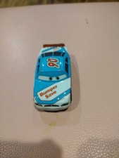 Disney Pixar Cars Ponchy Wipeout 90 Blue "BUMPER SAVE" - 1:55 Scale