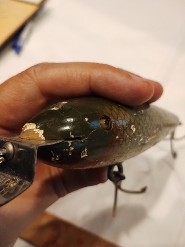 Vtg Creek Chub D6 Husky Minnow Fishing Lure, 5-Inch, 1919 - Picture 7 of 7
