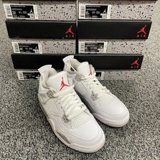 Air Jordan 4 IV Retro White Oreo DJ4699-100 GS 3.5-6.5y 5-8W DS RARE Authentic
