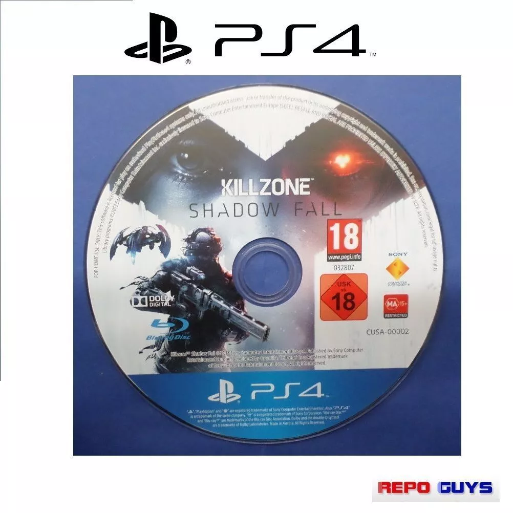 PS4 Killzone: Shadow Fall For PlayStation 4 PS4 Kill Zone : Disc only