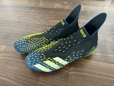 adidas Predator Freak + FG/ Superlative - Schwarz/Blau/Gelb. Gr 45 1/3