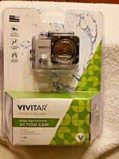 Vivitar DVR781 Make A Splash High Definition Action Cam New In Sealed Package