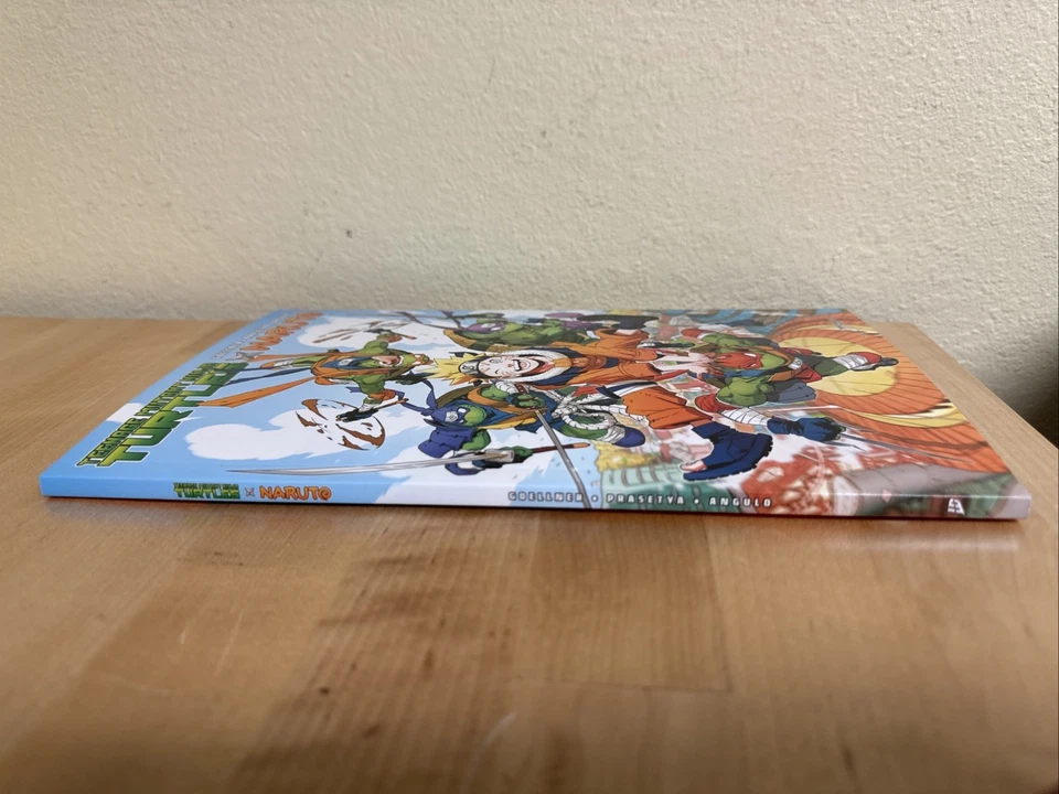 Teenage Mutant Ninja Turtles x Naruto Softcover TPB Graphic Novel - Image 4 of 4