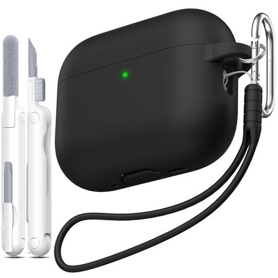 Funda Protectora Para AirPods Pro 3 2025 Case Cover Estuche Cubierta Negro