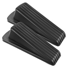 Door Stoppers for Bottom of Door on Floor, Premium Rubber Door Stopper Wedge