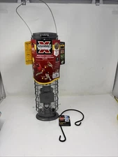 Squirrel-X X4 Squirrel Resistant Bird Feeder 4 Spring Loaded Perch 1.5 lb Seed