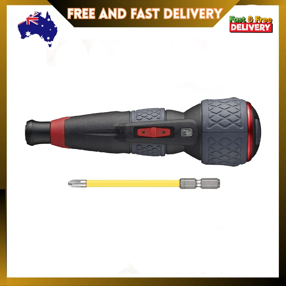 Vessel Electric Ball Grip Screwdriver JAPAN 3 Speed Rechargeable 1 Bit 220USB-P1