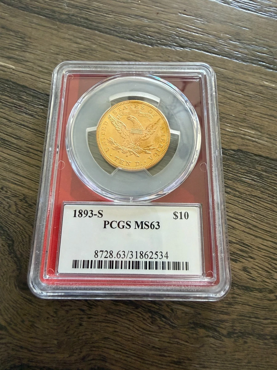 MS 63 Graded Eagle $10 US Gold Coins (Pre - 1933) for sale | eBay