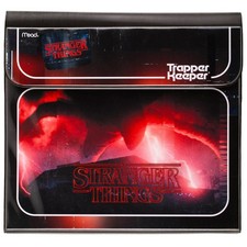 Trapper Keeper Binder, Stranger Things, 1 Inch Binder with Folders and Pockets,