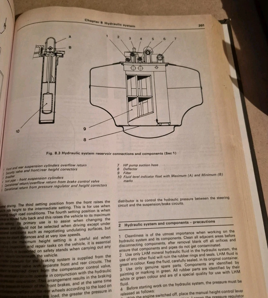 Citroen BX Petrol Haynes Service and Repair Manual 1983 - 1987 in good condition - Image 3 of 4