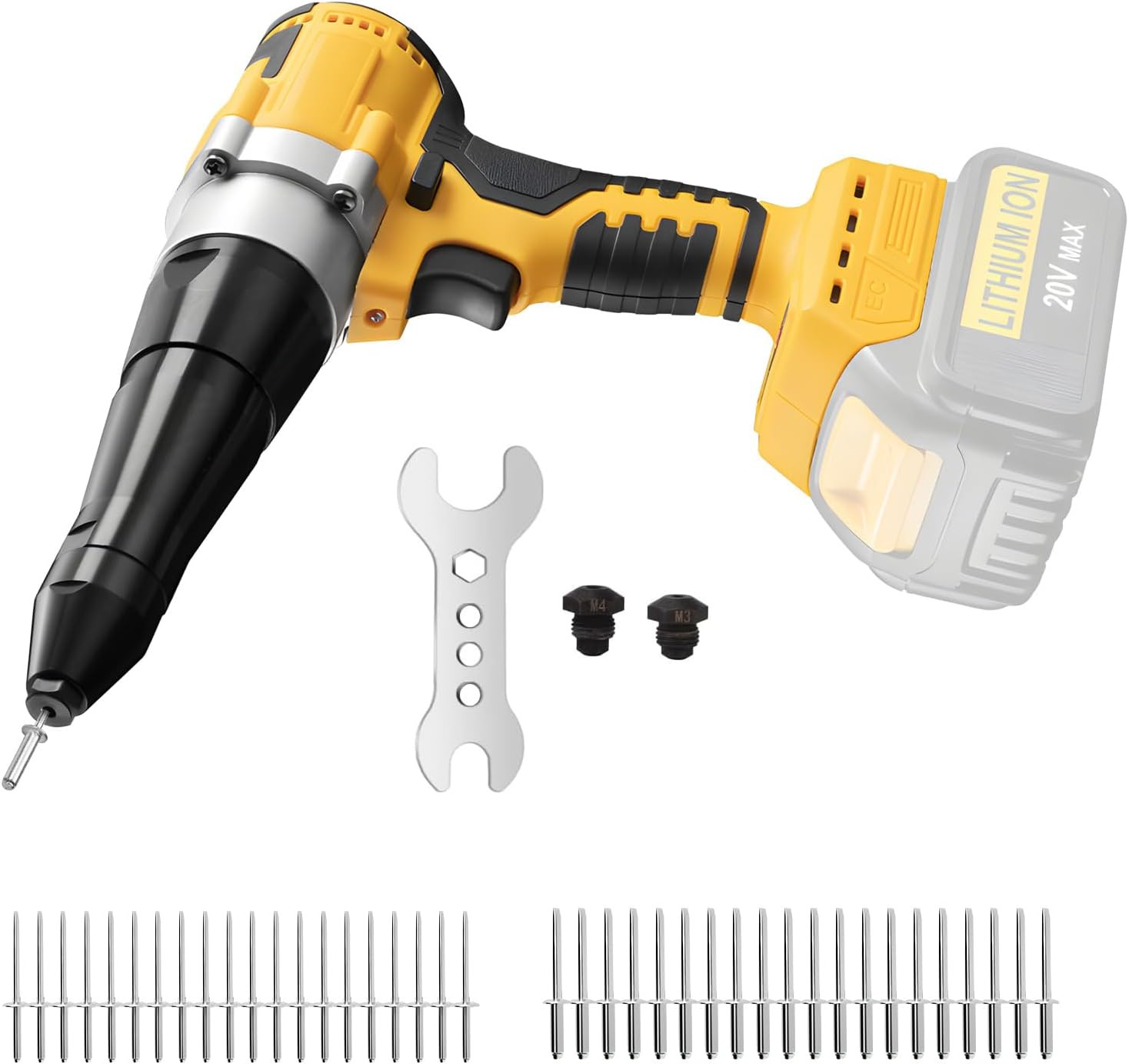 Rivettatrice Automatica per Batterie Dewalt 20V - Addio Sforzi Manuali
