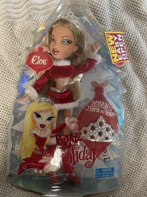 Bratz Holiday Cloe Doll 2007 MGA   New in Box, Bonus Tiara, Christmas Edition