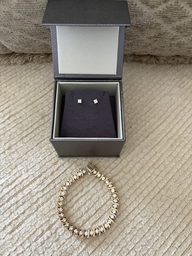 5 Carat 14k Gold Tennis Bracelet