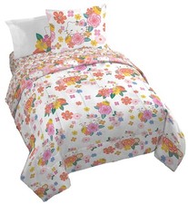 Hello Kitty Queen Size Comforter Set - 7 Piece Bedding Includes Sheet Set  P...