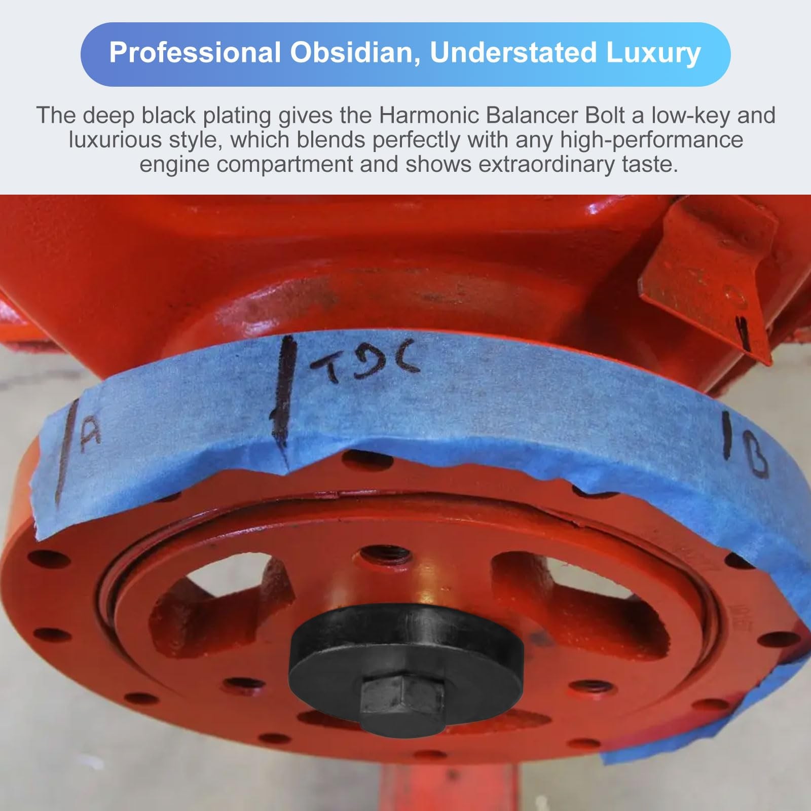 38770 Harmonic Balancer Bolt for Small Block Chevy Harmonic Balancer thumbnail 2