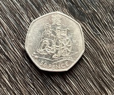 2012 London Olympics Paralympics Wheelchair Bowls Boccia 50p Coin dated 2011
