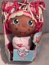 Flip Zee Girls Zoey Black African American Plush Doll New with Package damage