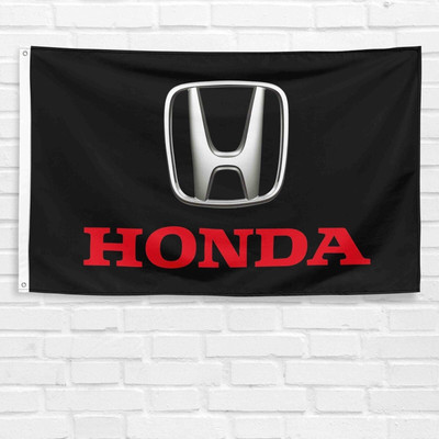 #ad Honda 3x5 ft Flag Car Racing Show Garage Man Cave Wall Gift Banner $13.89